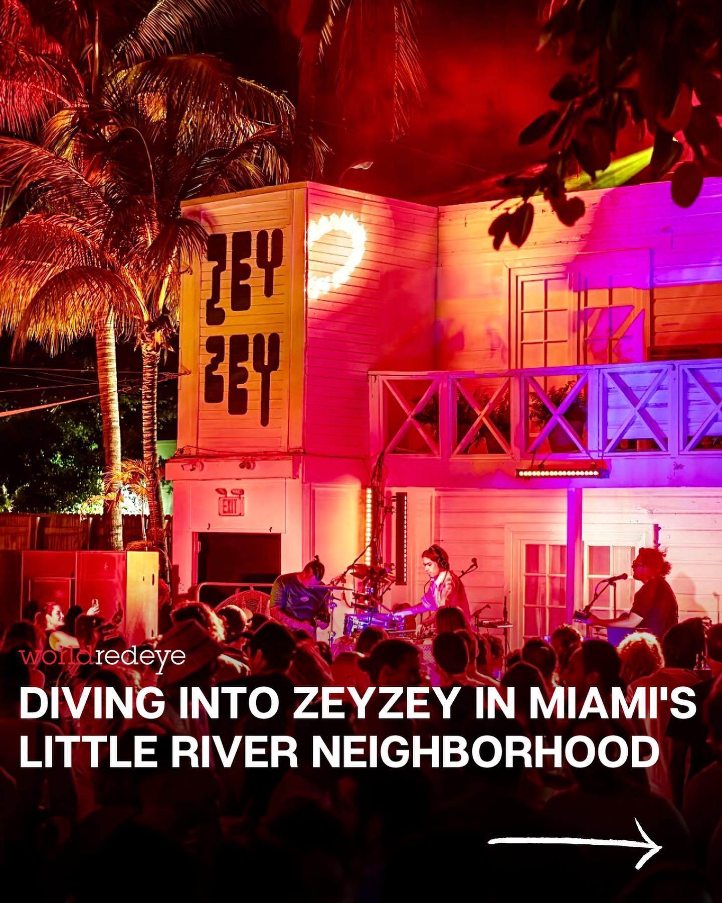 @grassfedculture made waves in Miami's Little River neighborhood this past weekend with the opening of @zeyzeymiami, a community-driven pop-up music venue and cultural hotspot located in the @magiccity.district Spearheaded by the visionary team behind @kruskitchen and Michelin Starred @losfelixmiami, in collaboration with @bella5oul of @tigresounds, ZeyZey offers guests an unforgettable experience that combines global music, a thoughtful food and beverage program, and an inclusive atmosphere for all.Derived from the language spoken by the Arhuacos, an indigenous Colombian community from the Sierra Nevada in Santa Marta, ZeyZey means "happiness" -- the driving vision behind this concept. With programs catered to locals, the project aims to provide a space for Miami's community to gather, enjoy good food, and be happy.Over the opening weekend, guests enjoyed live performances by Latin American artist @sinego, @tatomarenco and DJ sets from @atomyard, @locosporjuana and @rumandcokemiami. The rotating food vendors that ZeyZey launched included The Maiz Project, Maná Table, Gutenburg, and Dale Street Food.